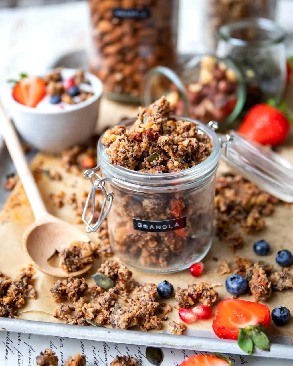 Glutenfreies Granola