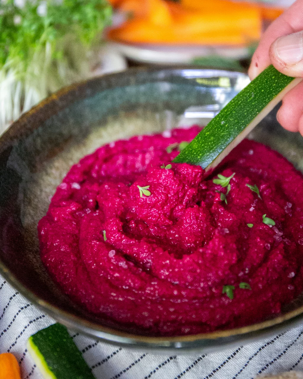 Rote Beete Hummus