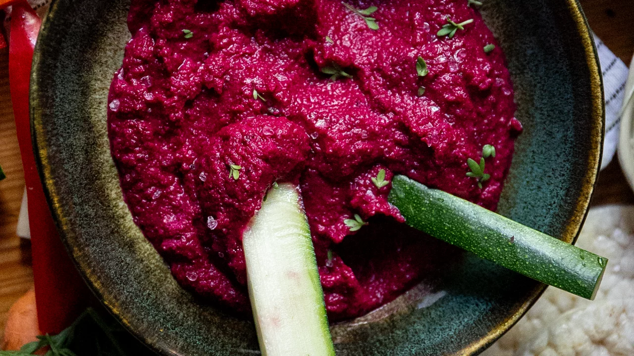Hummus Rote Beete
