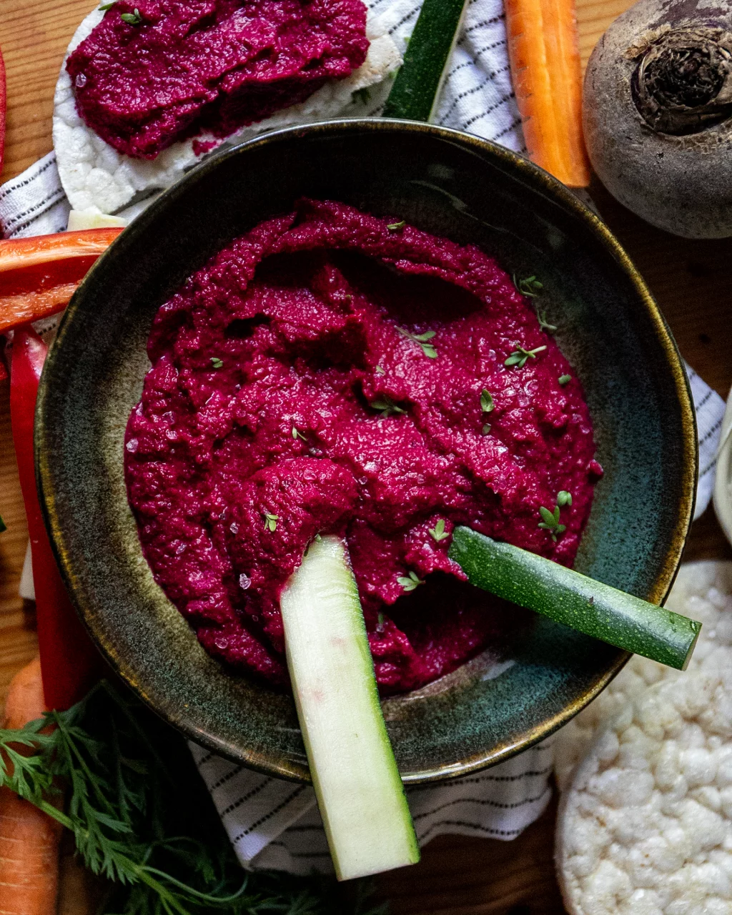 Rote Beete Hummus