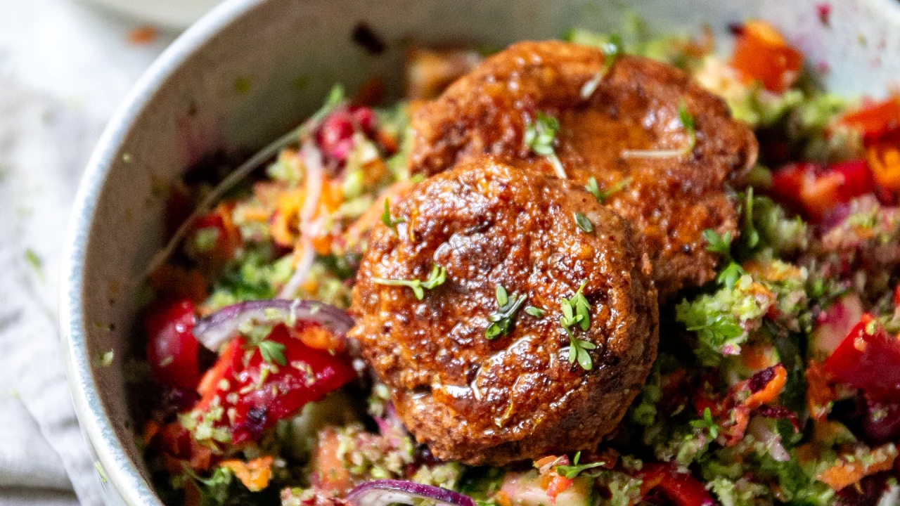 Kidneybohnen Patties